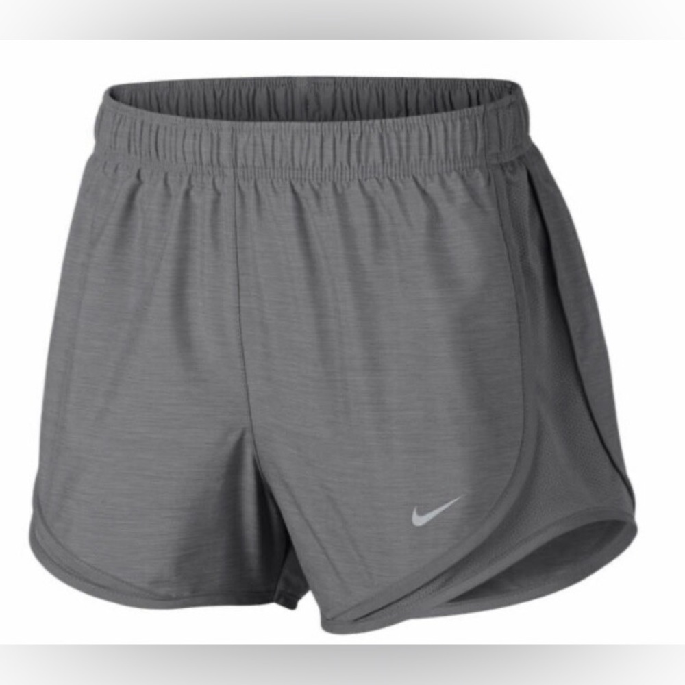 Nike Women's Charcoal Grey Tempo Athletic Running Shorts NWT Size Small